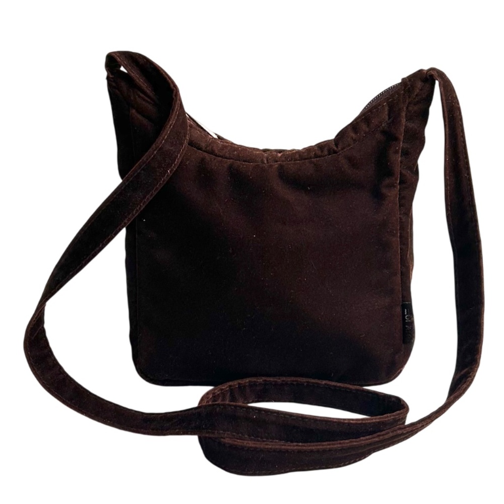 Esprit Velvet Crossbody Day or Evening Bag - Picture 8 of 9